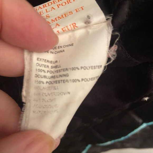 Point Zero Grey Plaid Down Puffer Coat - Picture 12 of 13